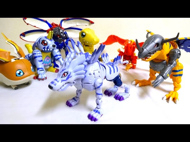 Digimon Digivolving Garurumon to WereGarurumon wotafa's review