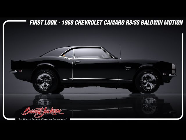 FIRST LOOK - 1968 Chevrolet Camaro RS/SS Baldwin Motion - BARRETT