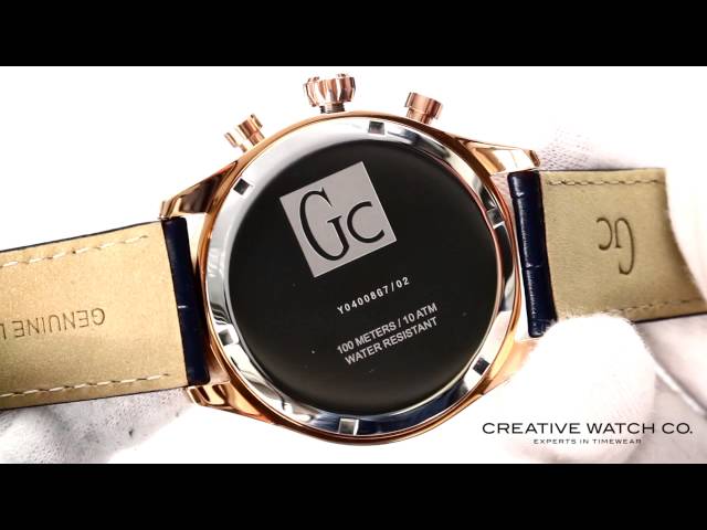 Hands On With The Men's GC Watch Y04008G7 - YouTube