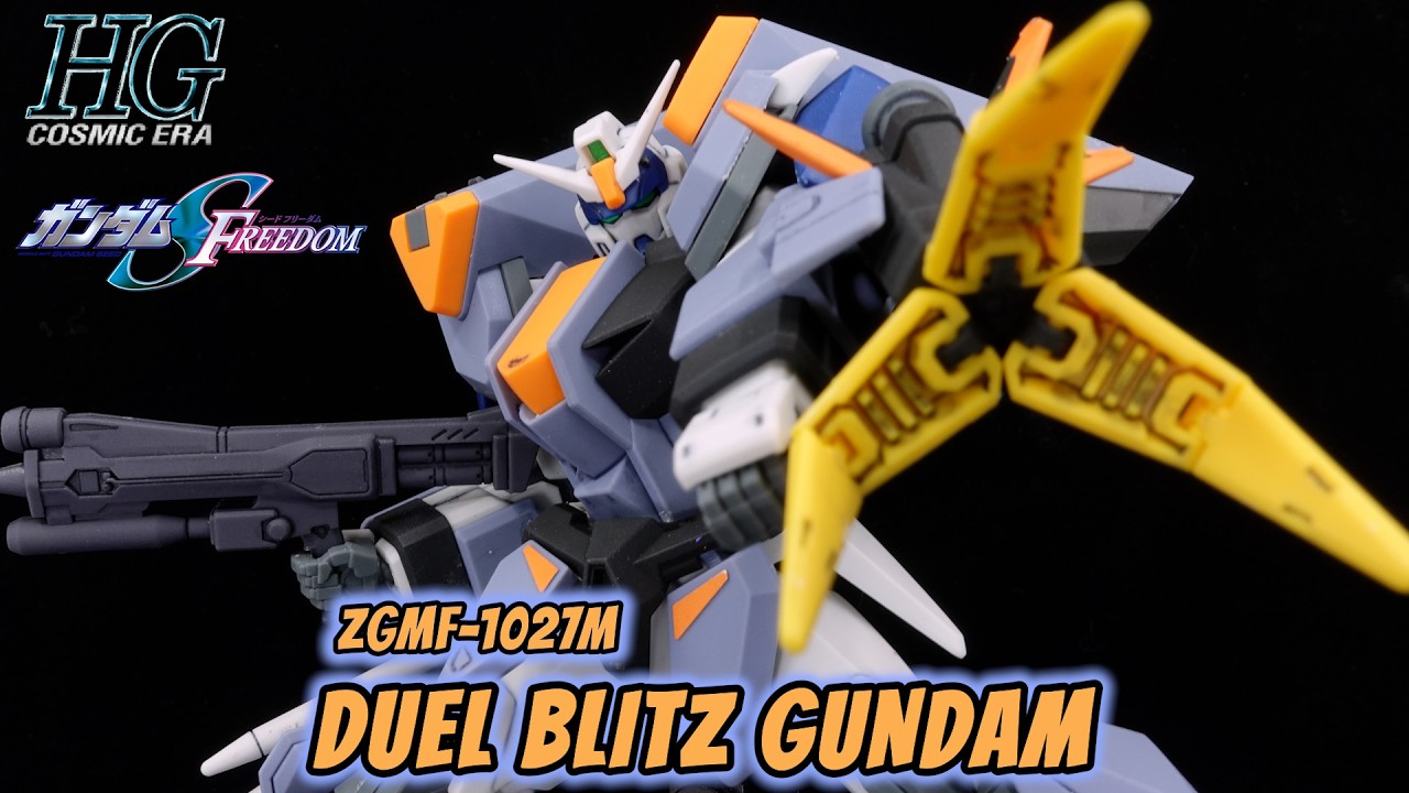 HG Duel Blitz Gundam Review | Gundam SEED Freedom - YouTube
