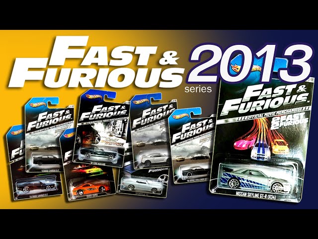 Hot Wheels Fast and Furious WalMart Exclusive 2013 Set Complete 8