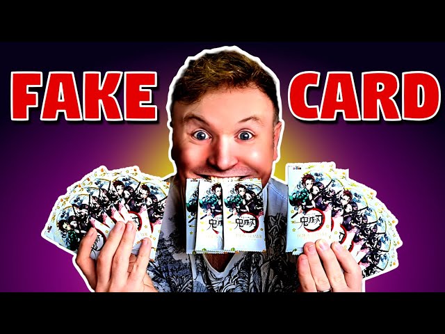 UNREAL Demon Slayer Collectable Cards | Pack Opening - YouTube
