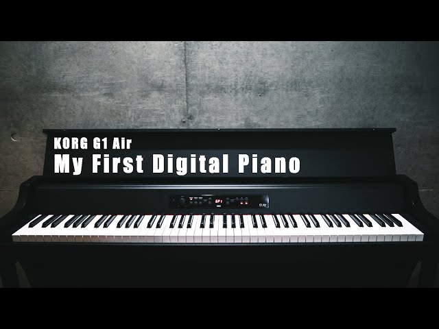 ピアノ買いました！【KORG G1 Air】 - YouTube
