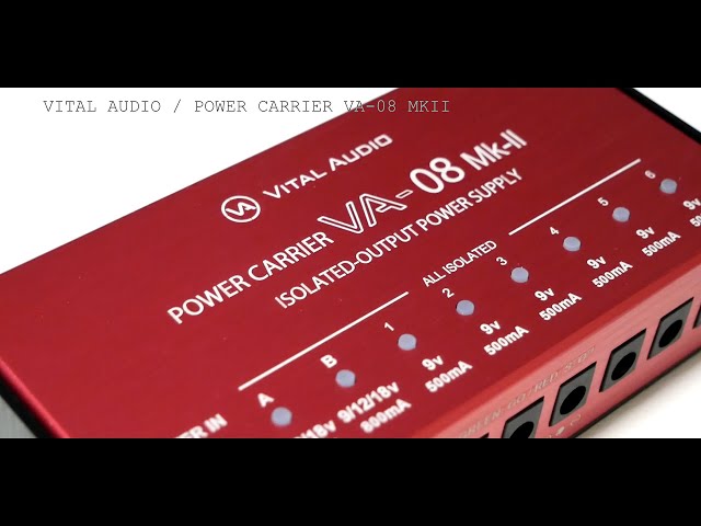 Unboxing】Vital Audio Power Carrier VA08 MK2 -Isolated Output