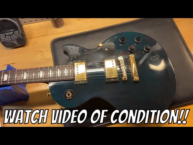 2000 Gibson Les Paul Studio Emerald Green - YouTube