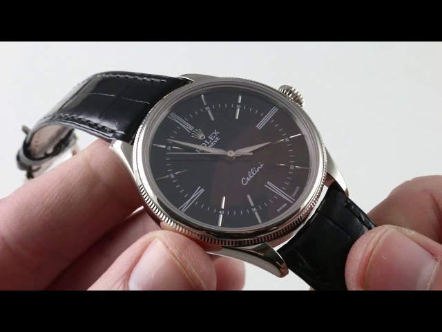 Rolex Cellini Time 50509 Luxury Watch Review - YouTube