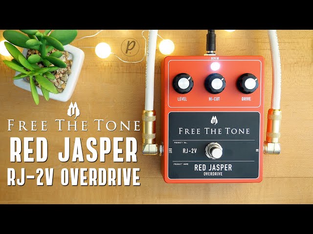 Free The Tone RJ-2V Red Jasper Overdrive - YouTube