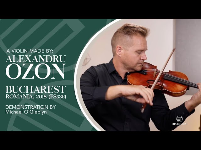 Alexandru Ozon, Bucharest Romania, Violin 2018 (FS536) - YouTube