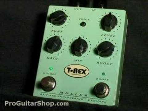 T-Rex Moller Overdrive Pedal - YouTube