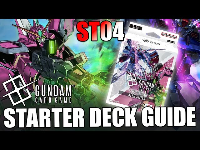 ST04 SEED STRIKE DECK GUIDE | GUNDAM CARD GAME | Card by Card Tips