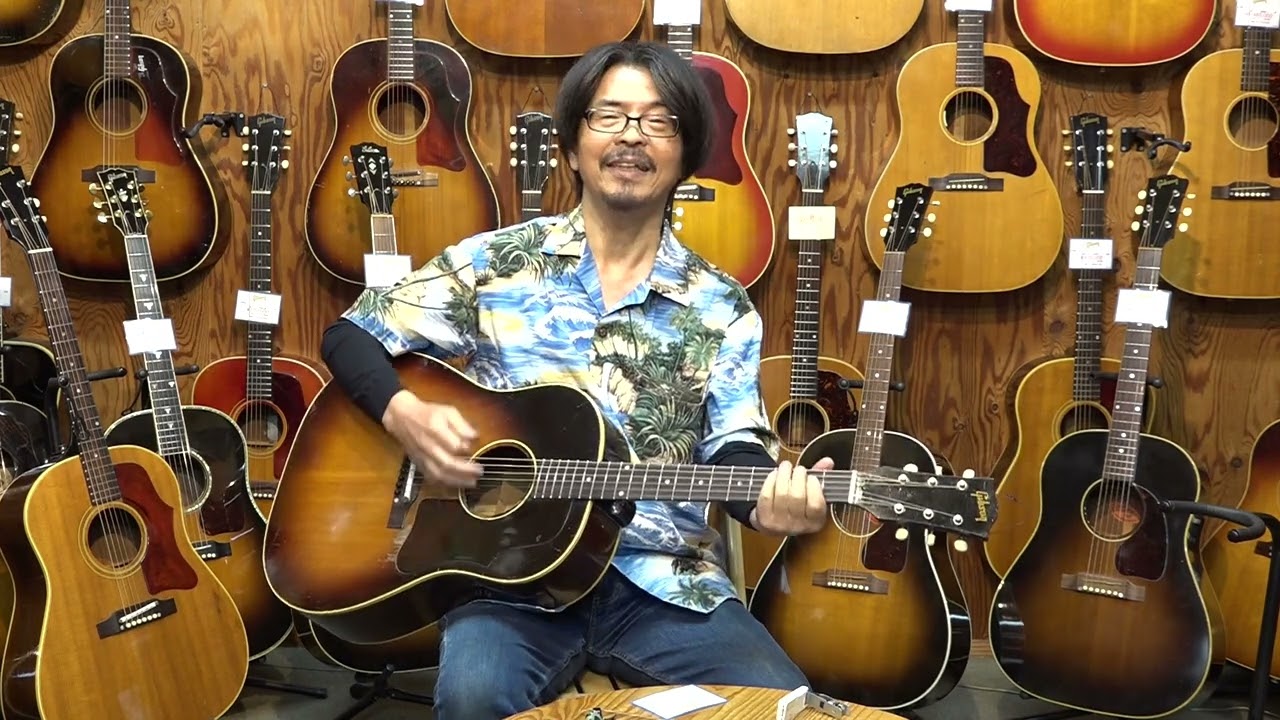 GIBSON J 45 1958 - YouTube