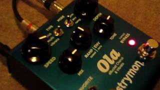 試奏動画】strymon Ola Chorus dBucket Chorus & Vibrato unit ギター