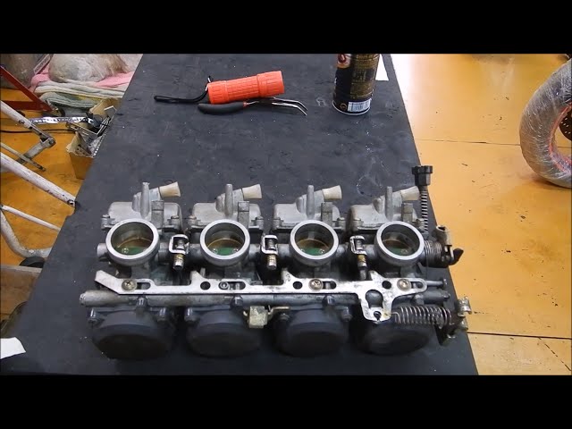 ZX-4】キャブレター調整 - YouTube