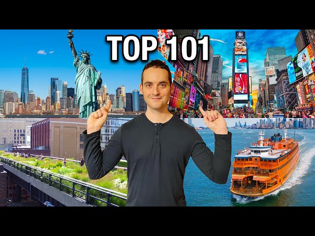 NYC COMPLETE Travel Guide: 101 Places To Visit! - YouTube