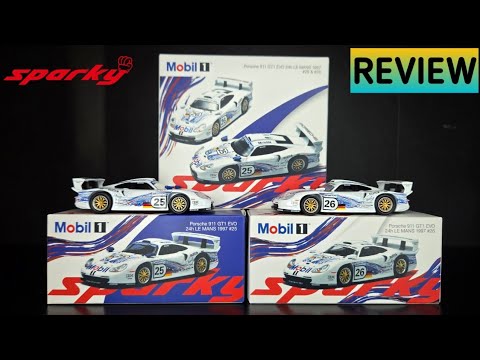 My First Sparky 1/64 Models! Porsche 911 GT1 EVO - 1997 24h Le