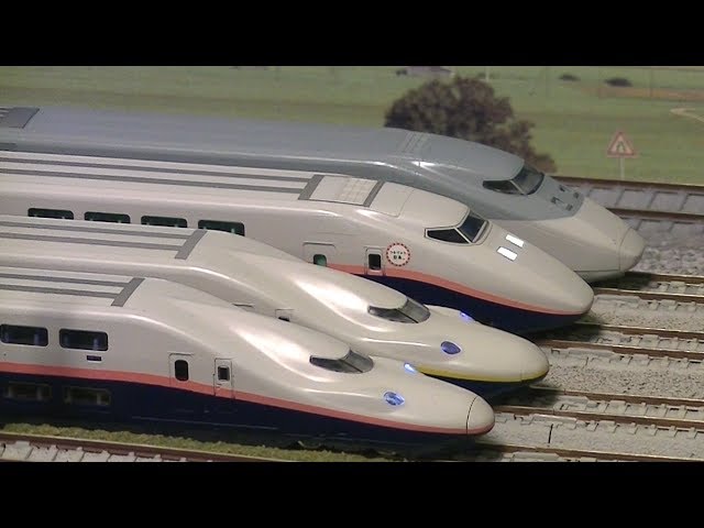 Nゲージ新幹線 E1系+E4系MAX 新旧塗装 KATO TOMIX Shinkansen Trains