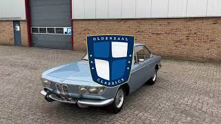 BMW 2000 CS - 1969, Fjord Blue - Oldenzaal Classics - YouTube