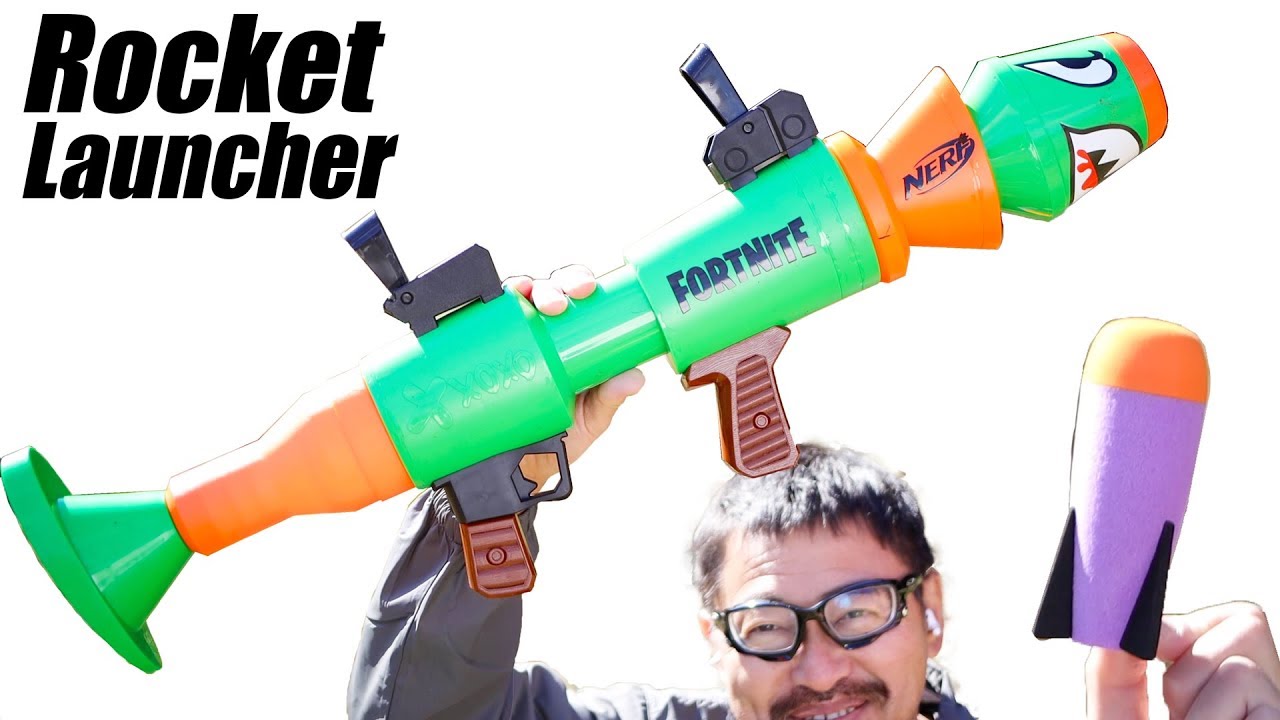 フォートナイト ロケットランチャー メチャ飛んで喜ぶ マック堺 Nerf