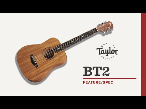 Taylor Baby Mahogany BT2e Left-Handed Acoustic-electric Guitar