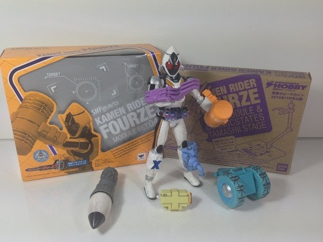 Review: S.H.Figuarts - Kamen Rider Fourze Module Set 04 - YouTube