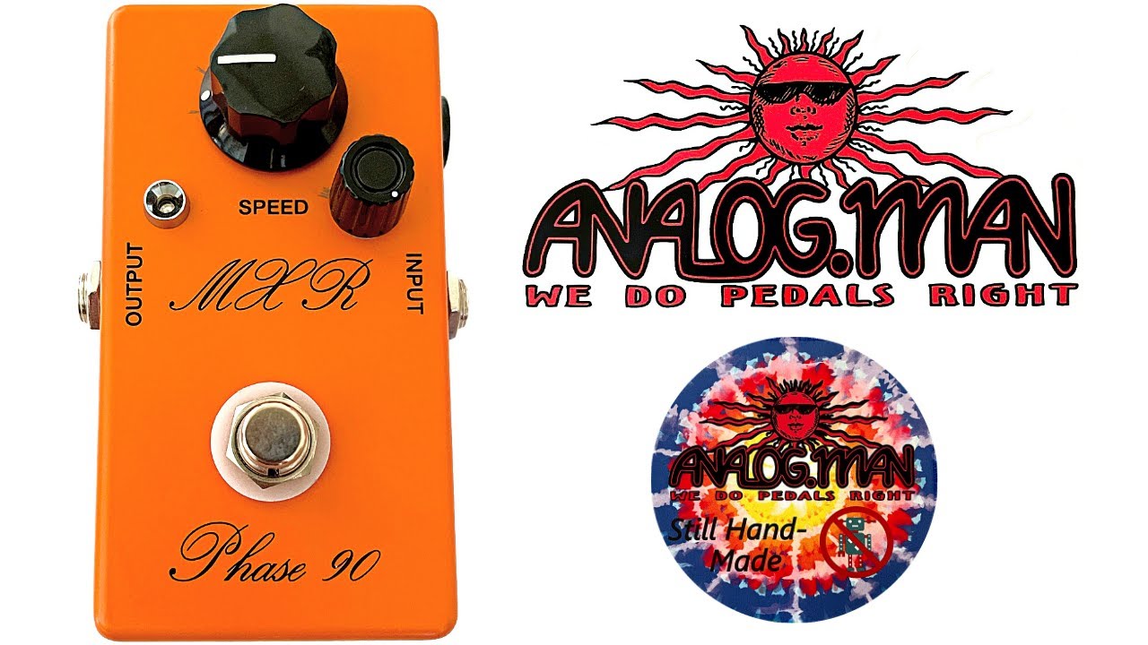 MXR Phase 90 Script Logo '74 Vintage CSP026 | AnalogMan Mods - YouTube