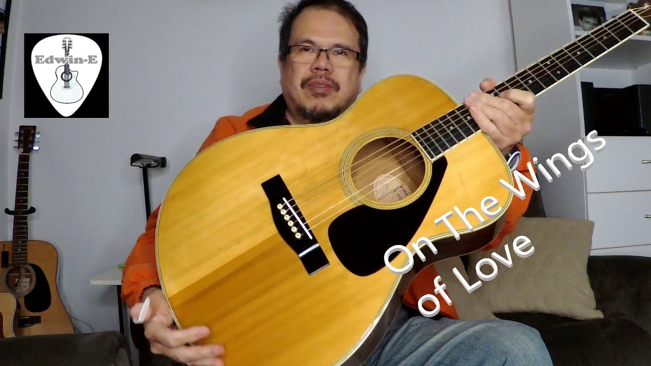 Yamaha FG-202D Acoustic Guitar Review Demo - On The Wings Of Love