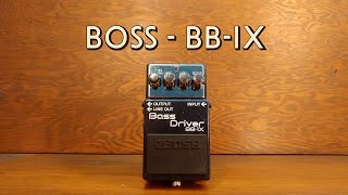 BOSS - BB-1X Bass Driver - YouTube