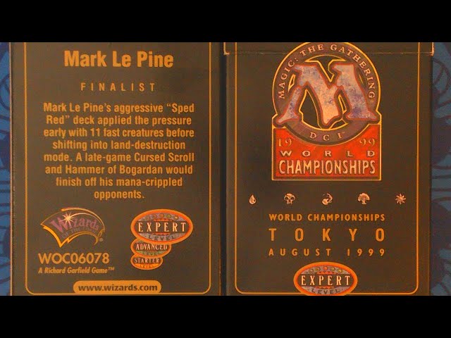 Magic Worlds 1999 World Championships Deck - Finalist Mark Le Pine