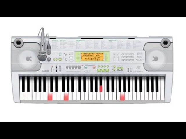 CASIO Keyboard LK-202TV 内蔵曲デモ Demo Songs (Piano Bank) - 2006