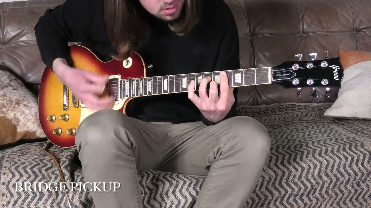 Greco Les Paul Standard EG450 Sunburst 1977 - YouTube