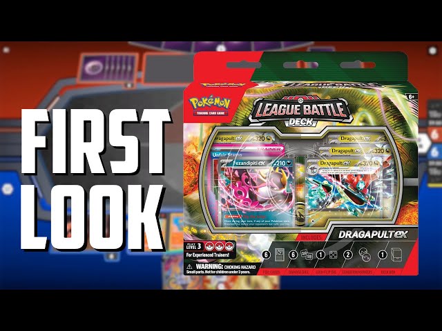 FIRST LOOK! Dragapult ex League Battle Deck! (Deck List + Matches