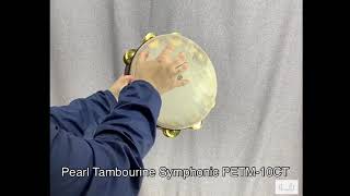 Pearl Tambourine Symphonic PETM-10CT bluemallet