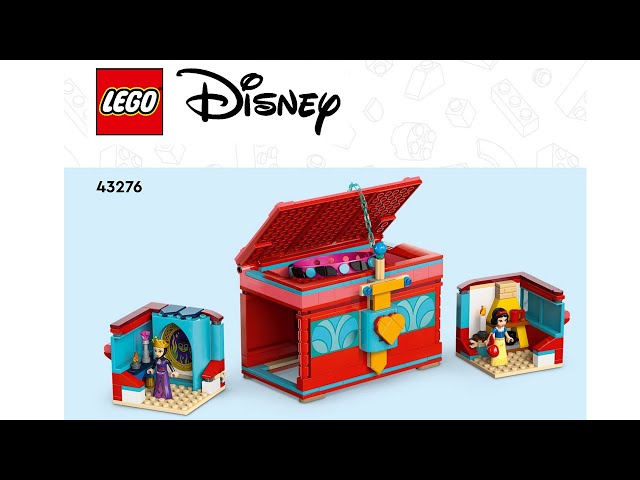 LEGO Instructions | Snow White's Jewelry Box | 43276 | LEGO Disney