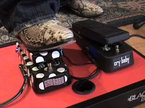 Buddy Guy Signature Wah pedal compared to standard Crybaby GCB-95