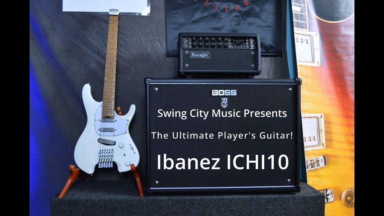 The Ultimate Player's Guitar! The Brand New Ibanez ICHI10 - YouTube