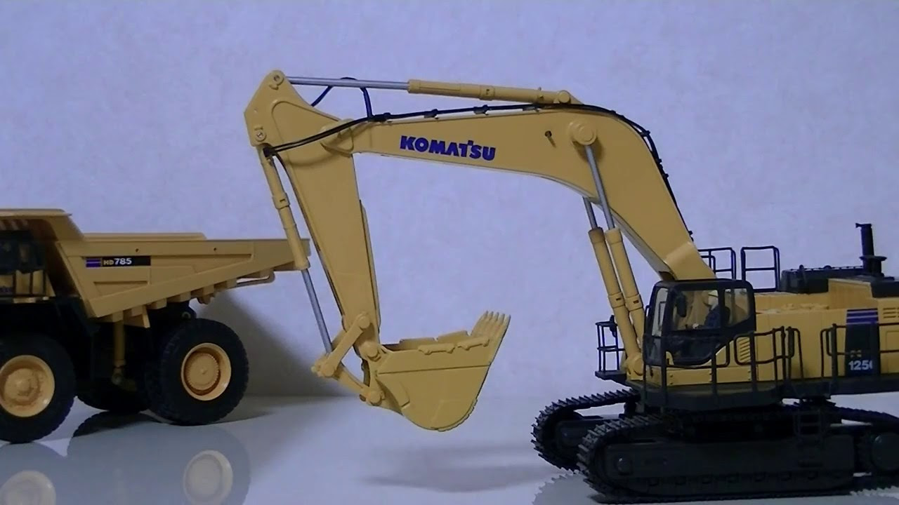 Kyosho Komatsu PC 1250-8 - YouTube