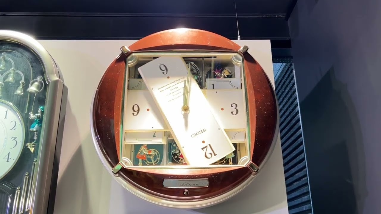 今でも斬新な仕掛け！SEIKOからくり時計「ディスクドリーム」（RE544B
