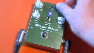 Wampler Pedals: Nirvana Chorus/Vibrato - no talking - YouTube
