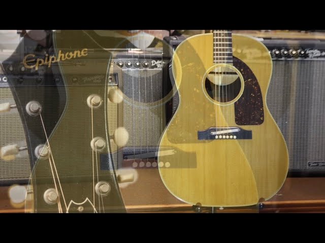 1966 Epiphone Cortez Circle Music Center Demo - YouTube