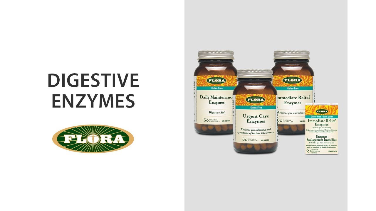 Immediate Relief Enzyme Blend for Digestion | Flora Health