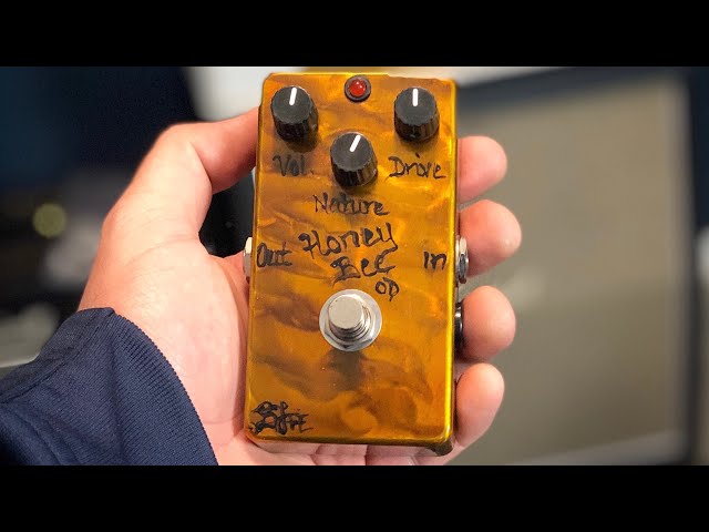 BJFE Retro Honey Bee OD with Tyson Tone Deacons, Gibson R8 and
