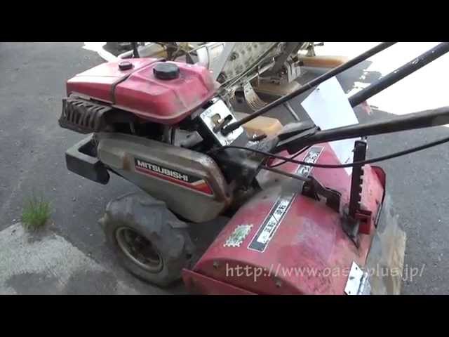 メンテナンス】三菱ミニ耕耘機 MMR50 - YouTube