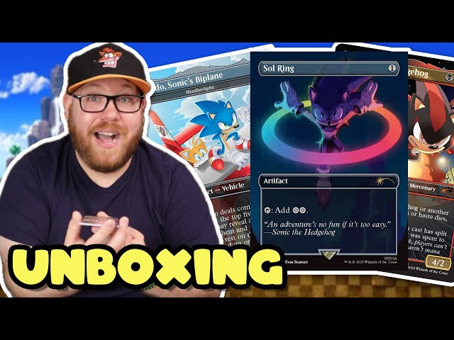 DID WE GET A CHAOS EMERALD?! | Magic The Gathering Secret Lair X
