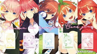 五等分の花嫁カードゲーム】最新PV公開[テレビアニメ放送5 周年記念