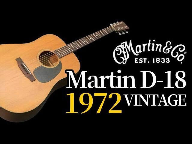 Martin D-18 1972年製 ヴィンテージ（名古屋アコギ専門店 オットリーヤ