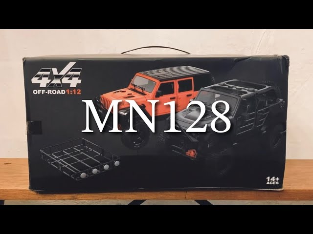 MN128 開封動画 #mn128 #ラジコン #クローラー - YouTube
