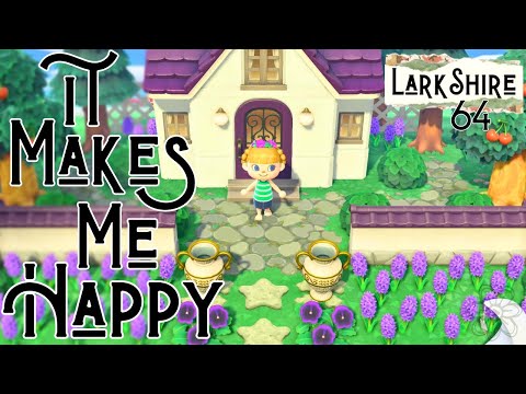 Pickled Veggies, Potted Plants & Plenty of Purple! | ACNH Lark