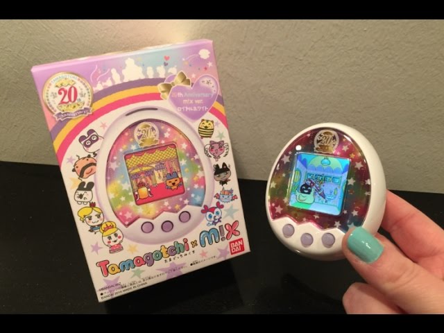 Unboxing the 20th Anniversary Tamagotchi Mix - YouTube