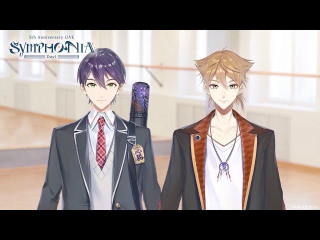 12月23日(土) 開催】「SYMPHONIA」Day1 出演「剣持刀也」「伏見ガク