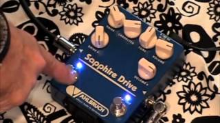 Vahlbruch FX Sapphire Drive boutique overdrive guitar effects